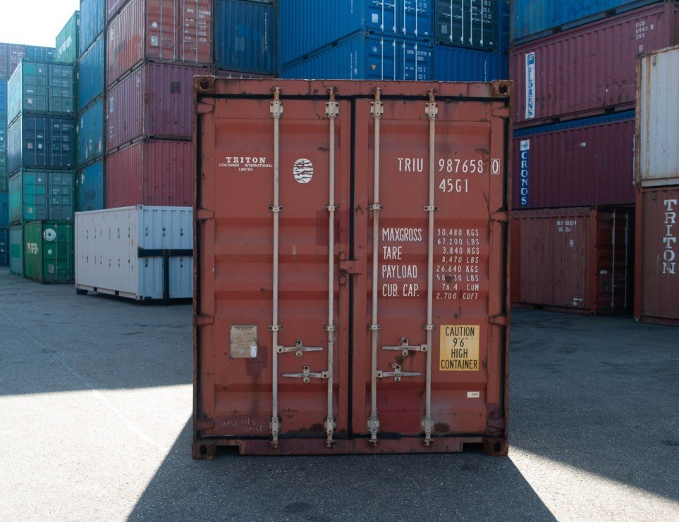 Conteneur 40 pieds High Cube Occasion