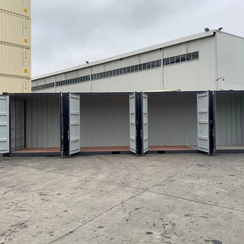 Container maritime 40 pieds dry high cube open side